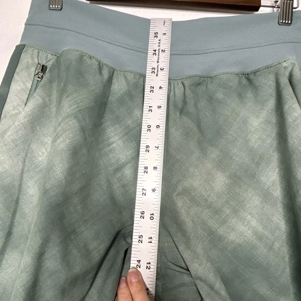 Athleta Nolita Slim Tapered Crop Pant Denali Minimalistic Green Gray Size 10 - Picture 7 of 16
